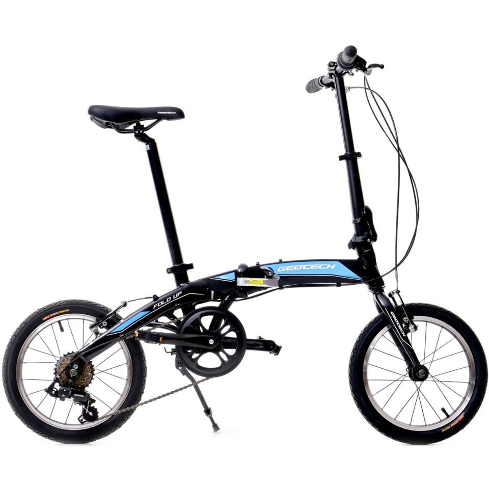 GEOTECH Fold Up 16 7V VB 16'' Katlanır Bisiklet Siyah - Mavi