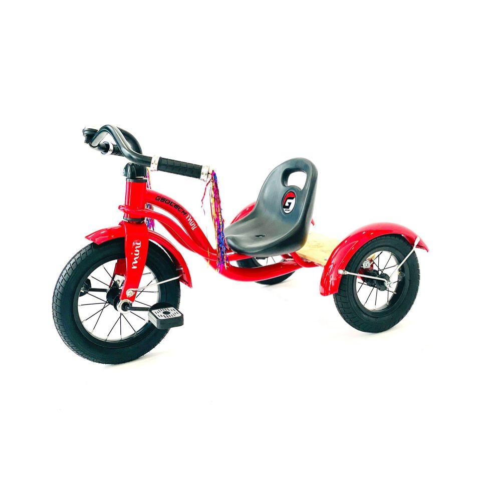 GEOTECH Mini 3 Tekerli Çocuk Bisikleti - Kırmızı