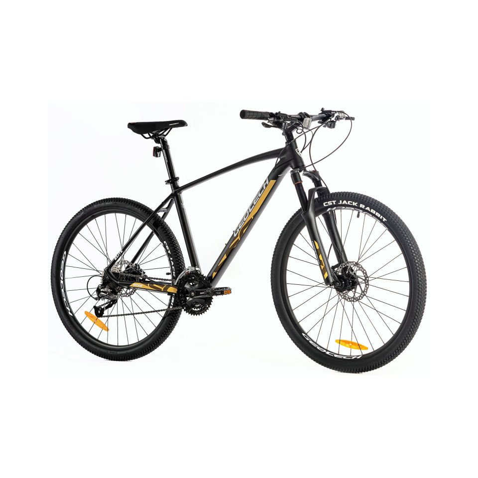 GEOTECH Mode Elite 27,5'' 27V HD Dağ Bisikleti Mat Siyah - Sarı 49CM