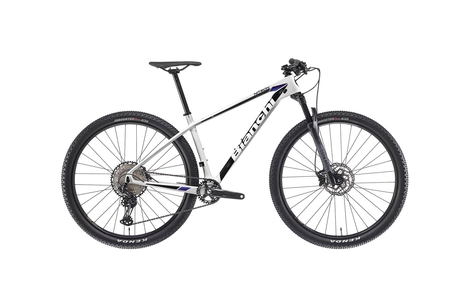 Bianchi Nitron 9.4 Karbon Dağ Bisikleti MTB 1x12Sp XT/Deore Beyaz 48cm-L