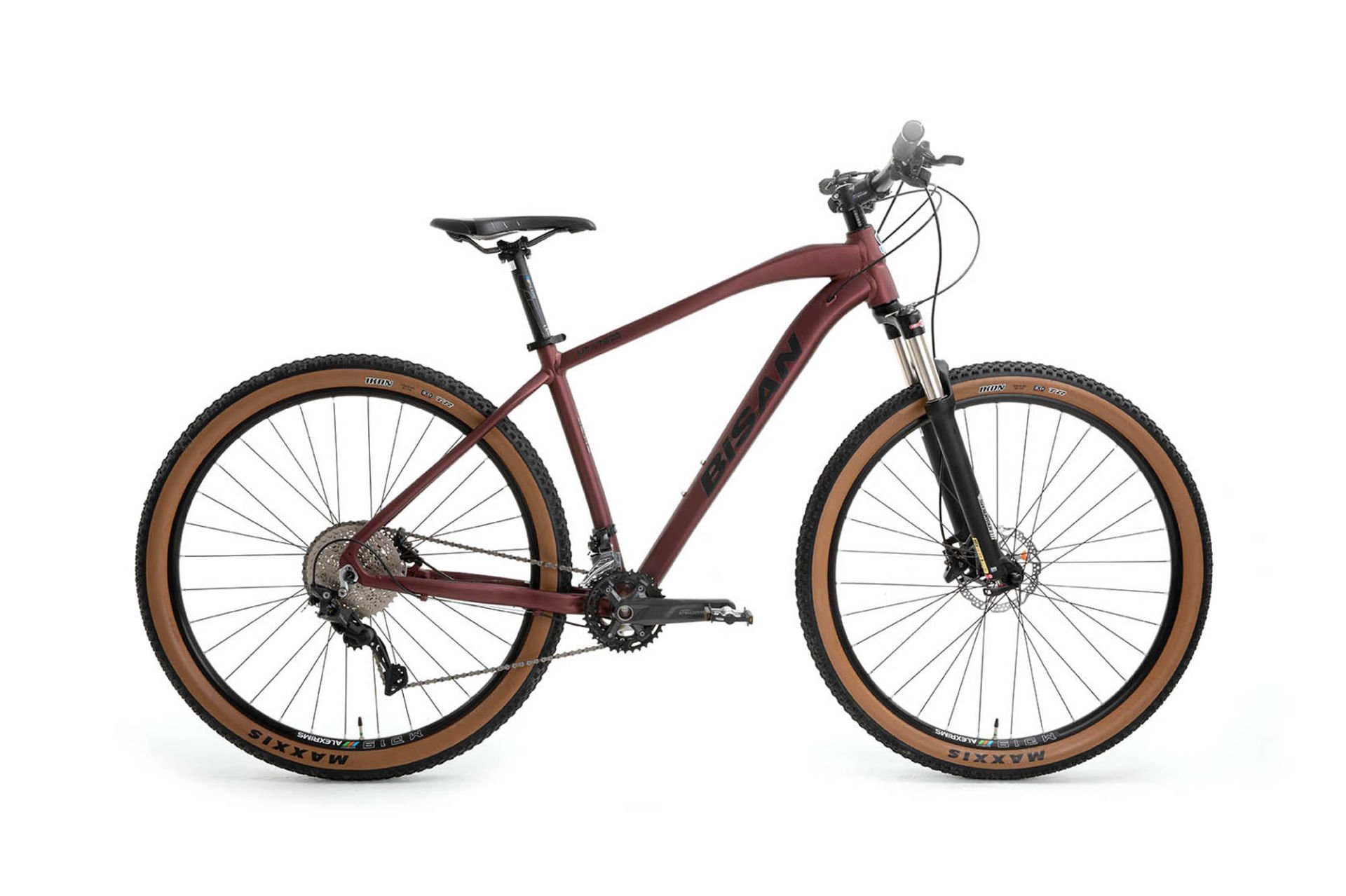 BİSAN MTX 7600 DEORE 29'' 20V HD Dağ Bisikleti Bordo 48CM
