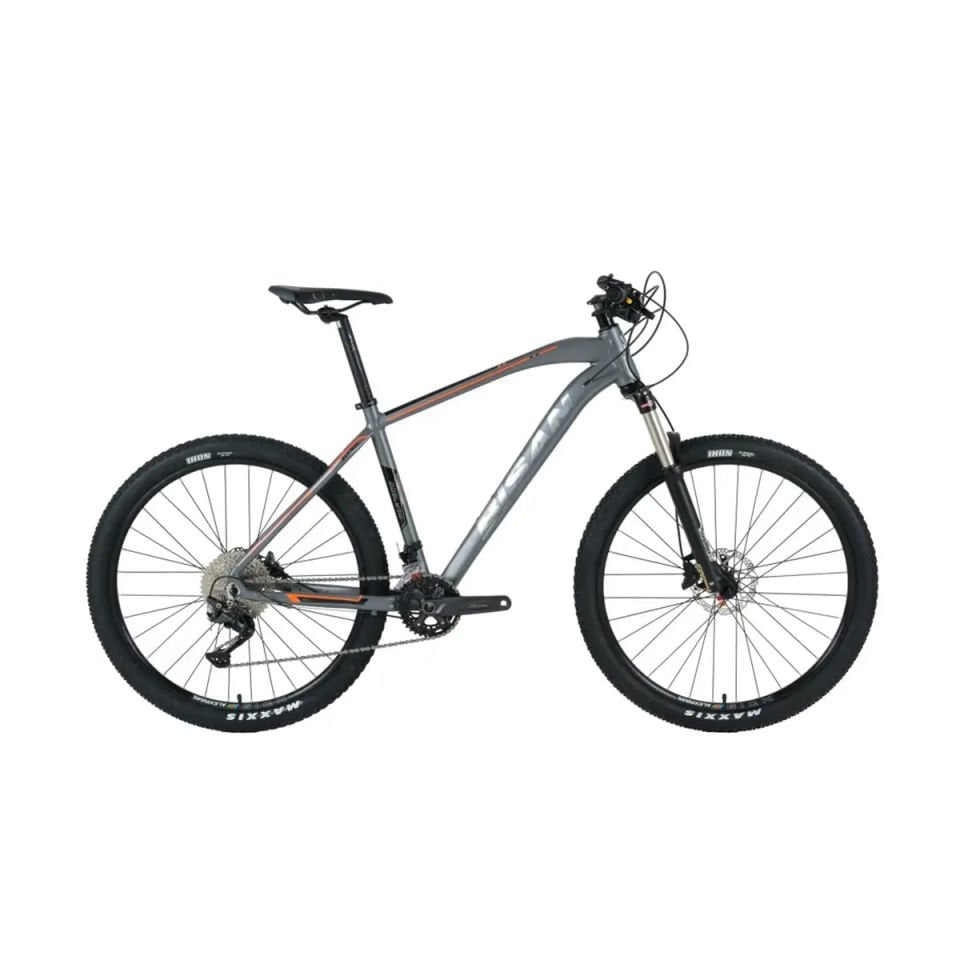 BİSAN MTX 7600 DEORE 29'' 20V HD Dağ Bisikleti Mat Gri - Turuncu 43CM