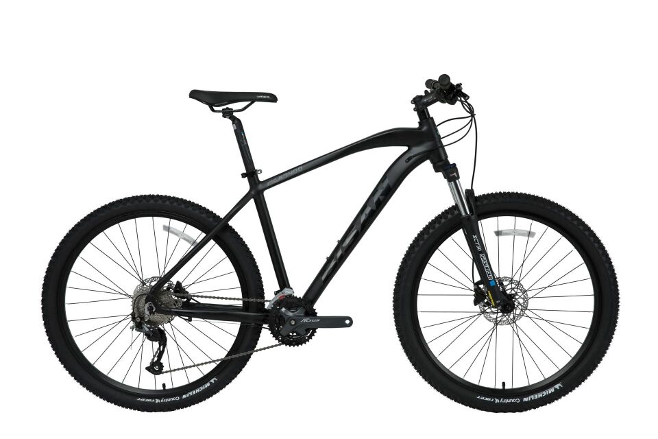 BİSAN MTX 7400 27,5'' 27 Vites HD Dağ Bisikleti MTB - Mat Siyah 17''/43CM