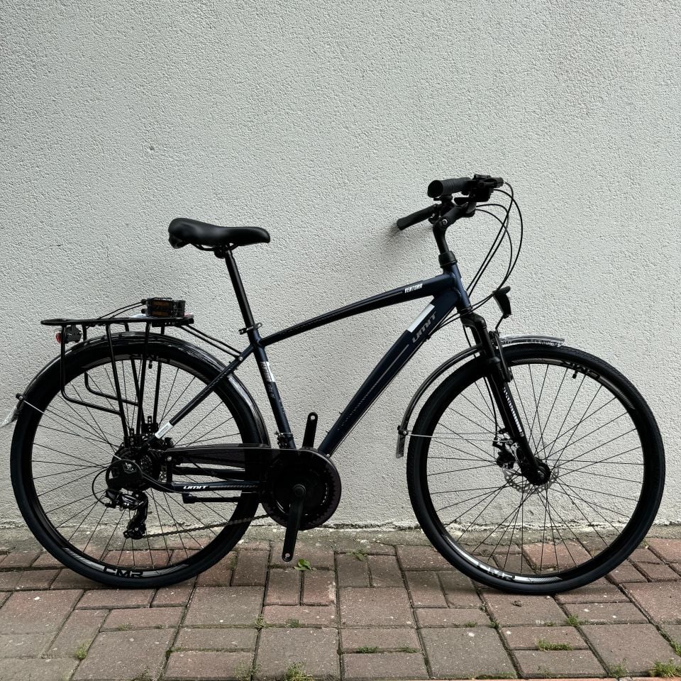 ÜMİT Ventura MAN 28'' 21V MD Şehir Bisikleti Koyu Mavi - Gümüş