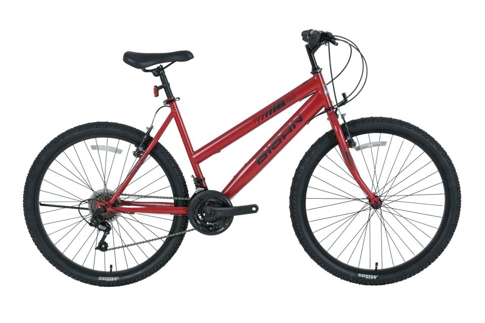 BİSAN Sentiero 26 Jant 21 Vites Dağ Bisikleti Metalik Kırmızı 46CM