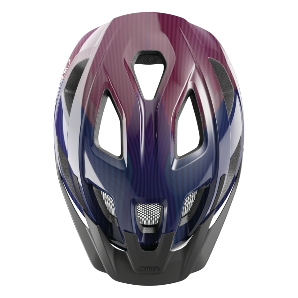 ABUS Aduro 3.0 Bisiklet Kaskı M Beden Purple Waves