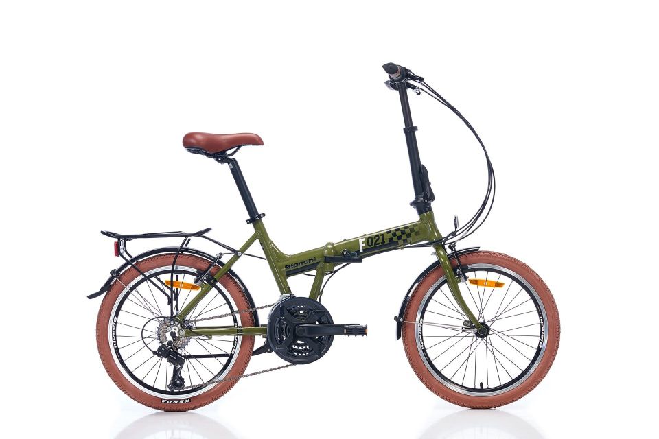 Bianchi F021 20 Jant 21 Vites Katlanır Bisiklet Yeşil Tundra