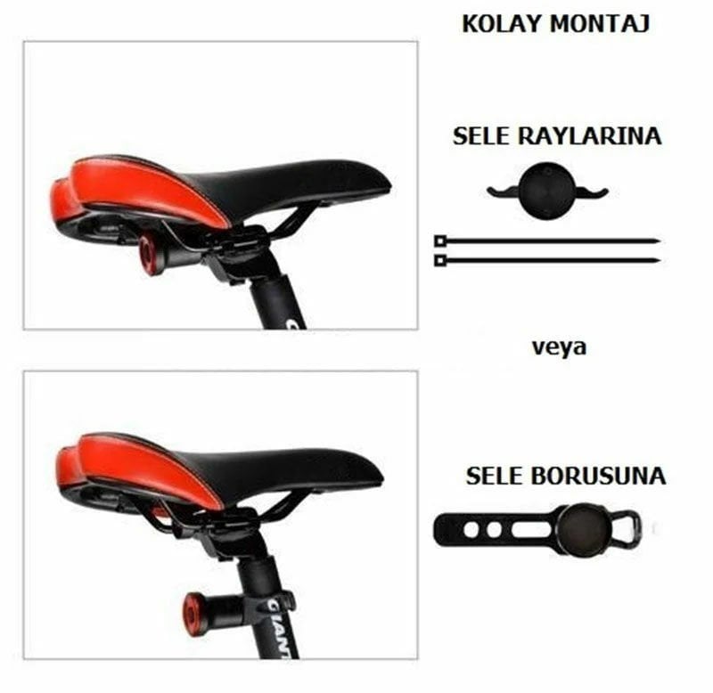 Asistan Parla R600+ USB Şarjlı Arka Işık