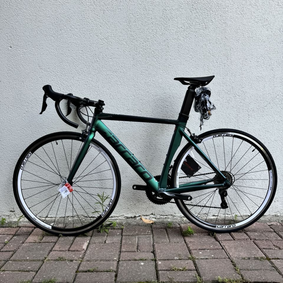 CARRARO Race 022 Aero 16V KB Yol Bisikleti Mat Mavi Yeşil Mor 50CM