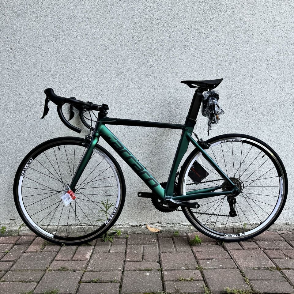 CARRARO Race 022 Aero 16V KB Yol Bisikleti Mat Mavi Yeşil Mor 54CM