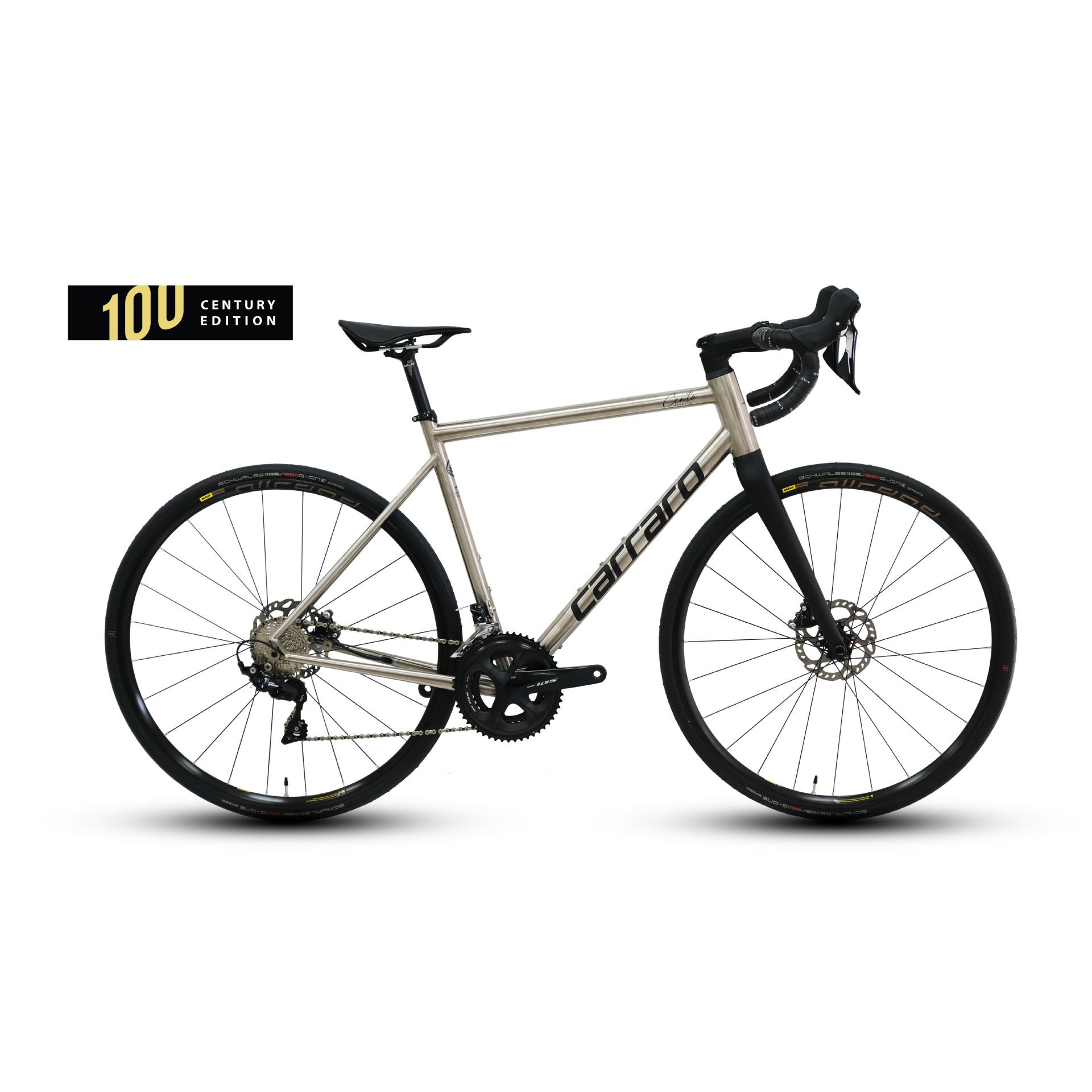 CARRARO Cento Titanio 24V HD Titanyum Yol Bisikleti 51CM