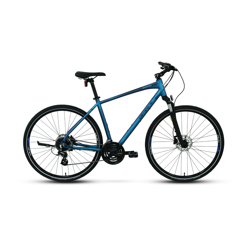CARRARO Sportive 225 28'' 24V HD Trekking Bisiklet Mat Mavi 56CM