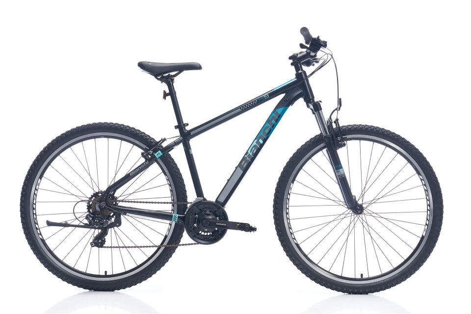 Bianchi M0019 29 Jant 21V VB Dağ Bisikleti MTB Siyah - Turkuaz 44CM