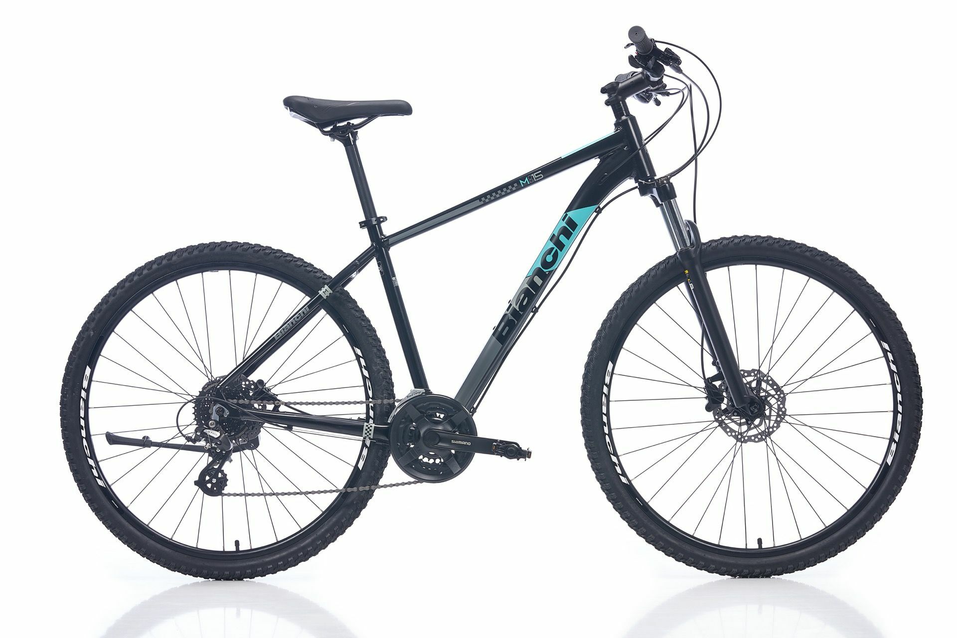 Bianchi M0015 29 Jant 24V HD Dağ Bisikleti MTB Siyah - Celeste 43CM