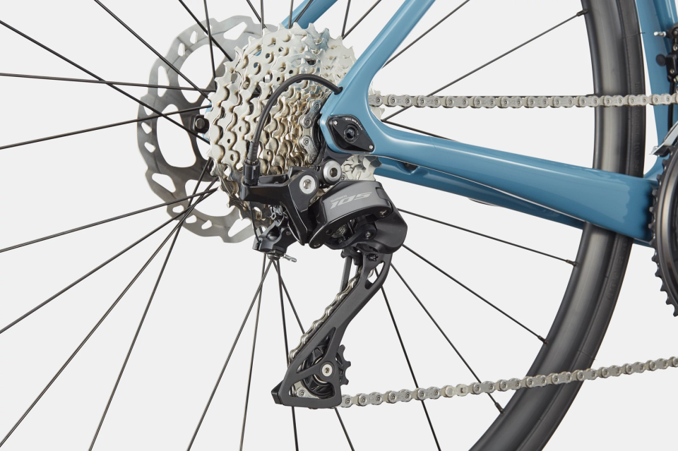 CANNONDALE Supersix Evo 4 105 R7100 12SP Karbon Yol Bisikleti Storm Cloud 51CM