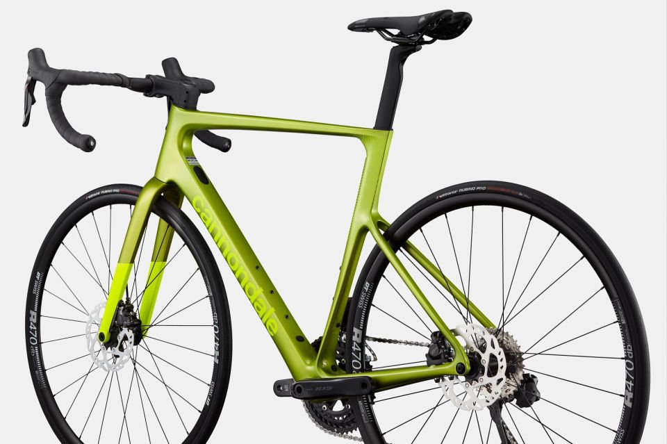 CANNONDALE Supersix Evo 3 105 di2 12SP Karbon Yol Bisikleti Engerek Yeşili 56CM