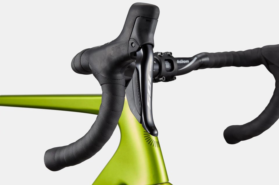 CANNONDALE Supersix Evo 3 105 di2 12SP Karbon Yol Bisikleti Engerek Yeşili 56CM
