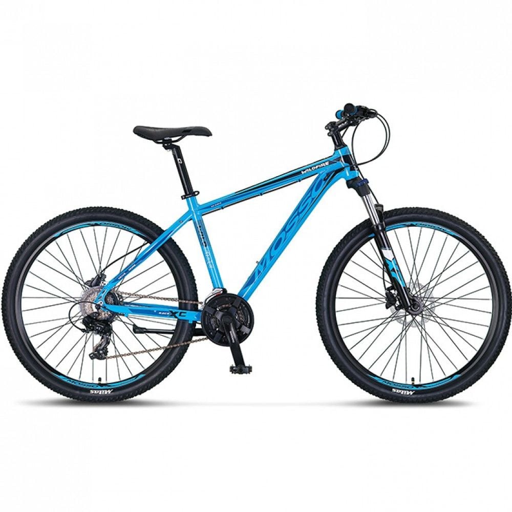 Mosso Wildfire 29 H 29 Jant Hidrolik Disk Fren Dağ Bisikleti MTB Mavi - Siyah 18''
