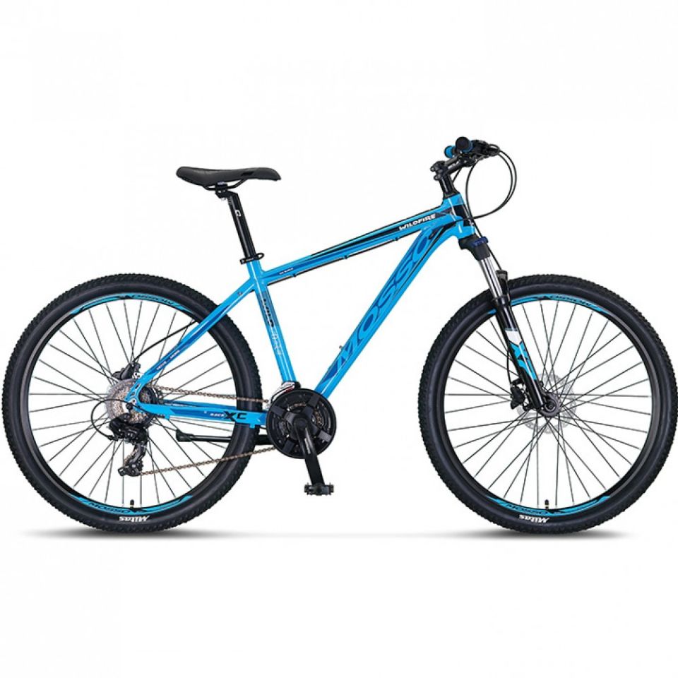 Mosso Wildfire 29 H 29 Jant Hidrolik Disk Fren Dağ Bisikleti MTB Mavi - Siyah 18''