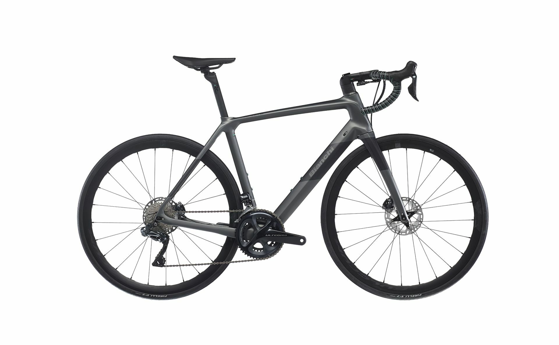 Bianchi Infinito CV R7100 105 di2 12Sp Karbon Yol Bisikleti Mat Gri 53CM