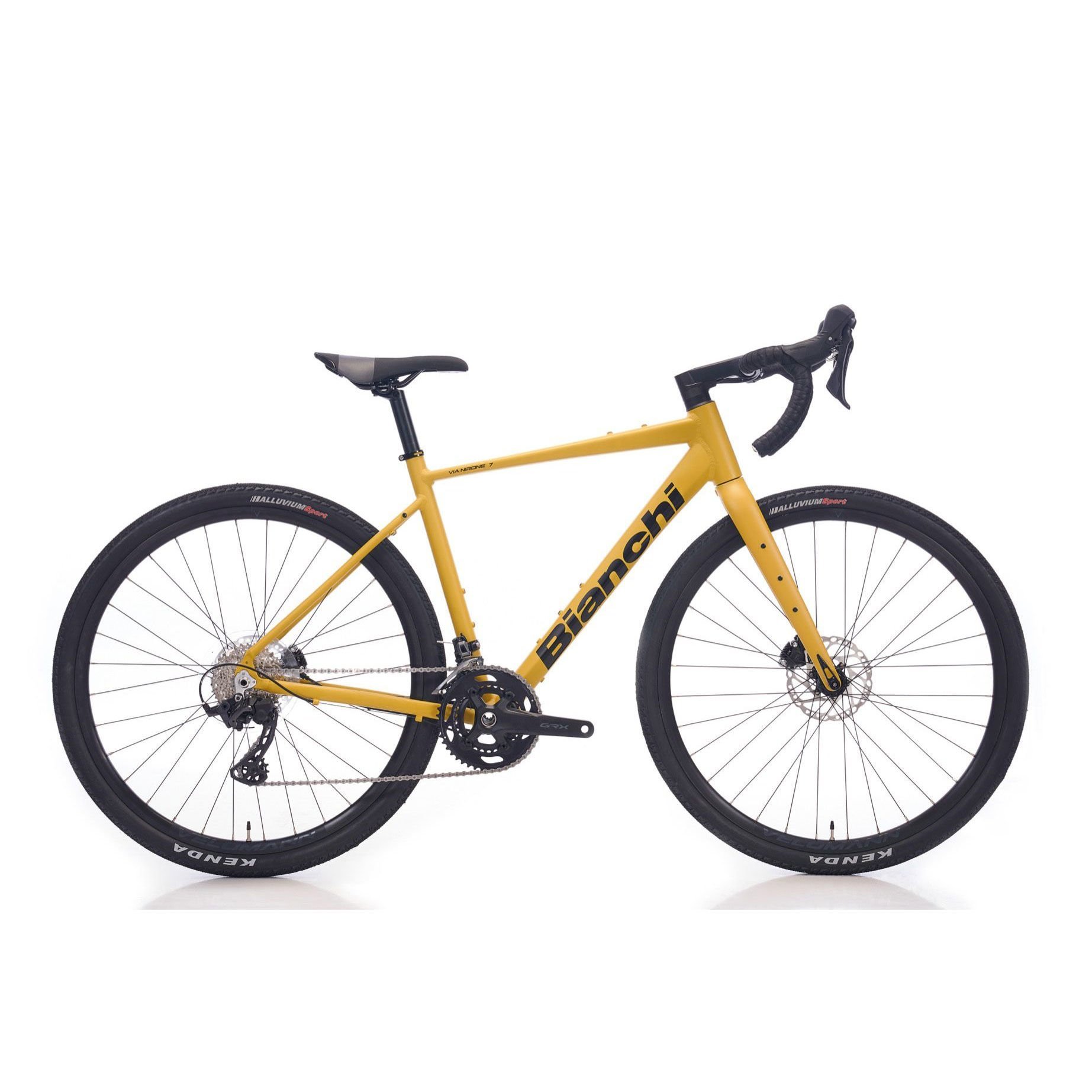 Bianchi Nirone 7 GRX 820 24V HD Gravel Bisiklet Mat Sarı 50CM