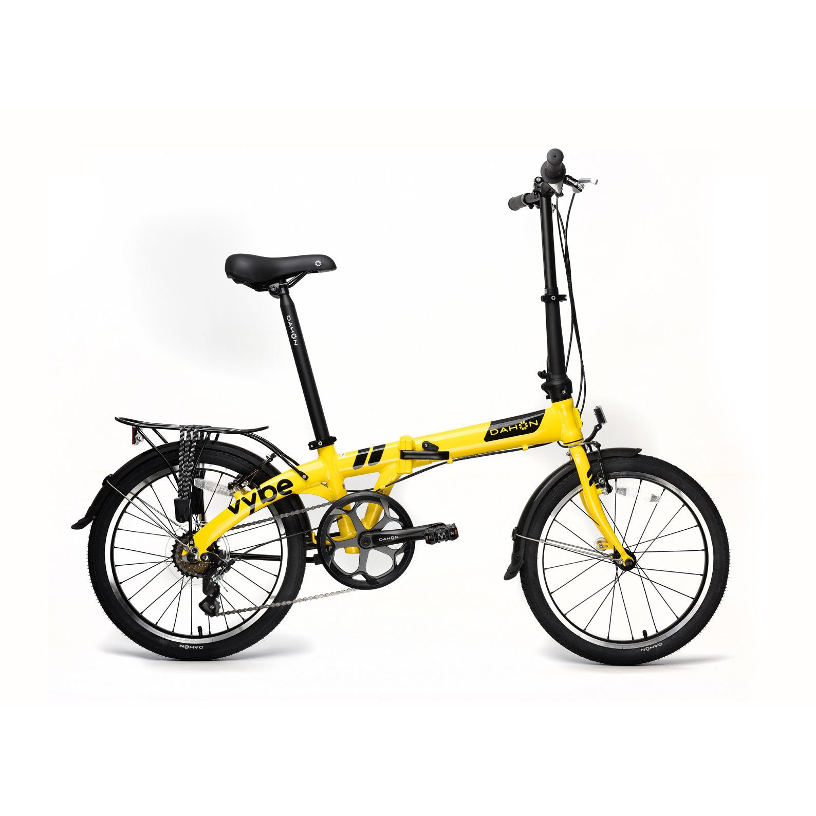 DAHON Vybe D7 20'' 7V VB Katlanır Bisikleti - Sarı