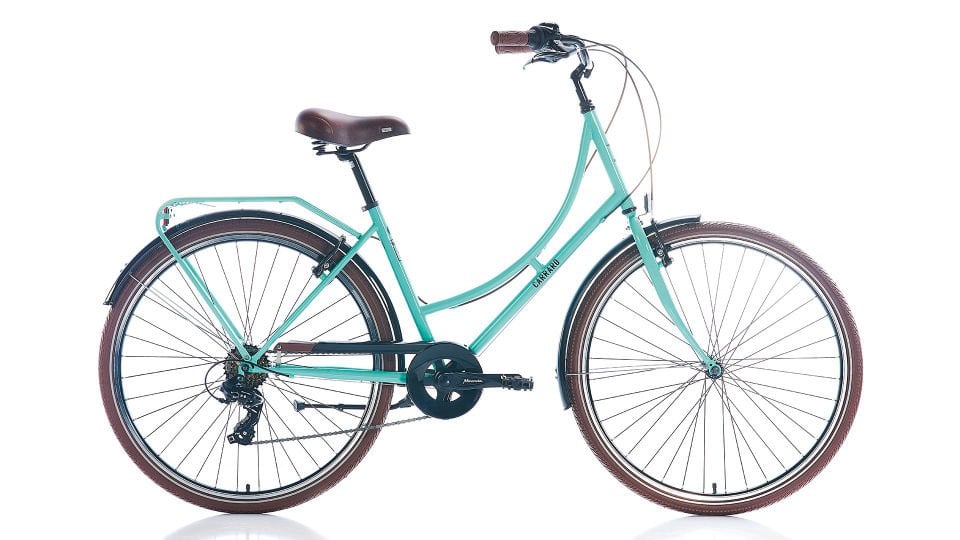 CARRARO Modena 28'' 7 Vites VB Şehir Bisikleti Turkuaz - Siyah 46CM