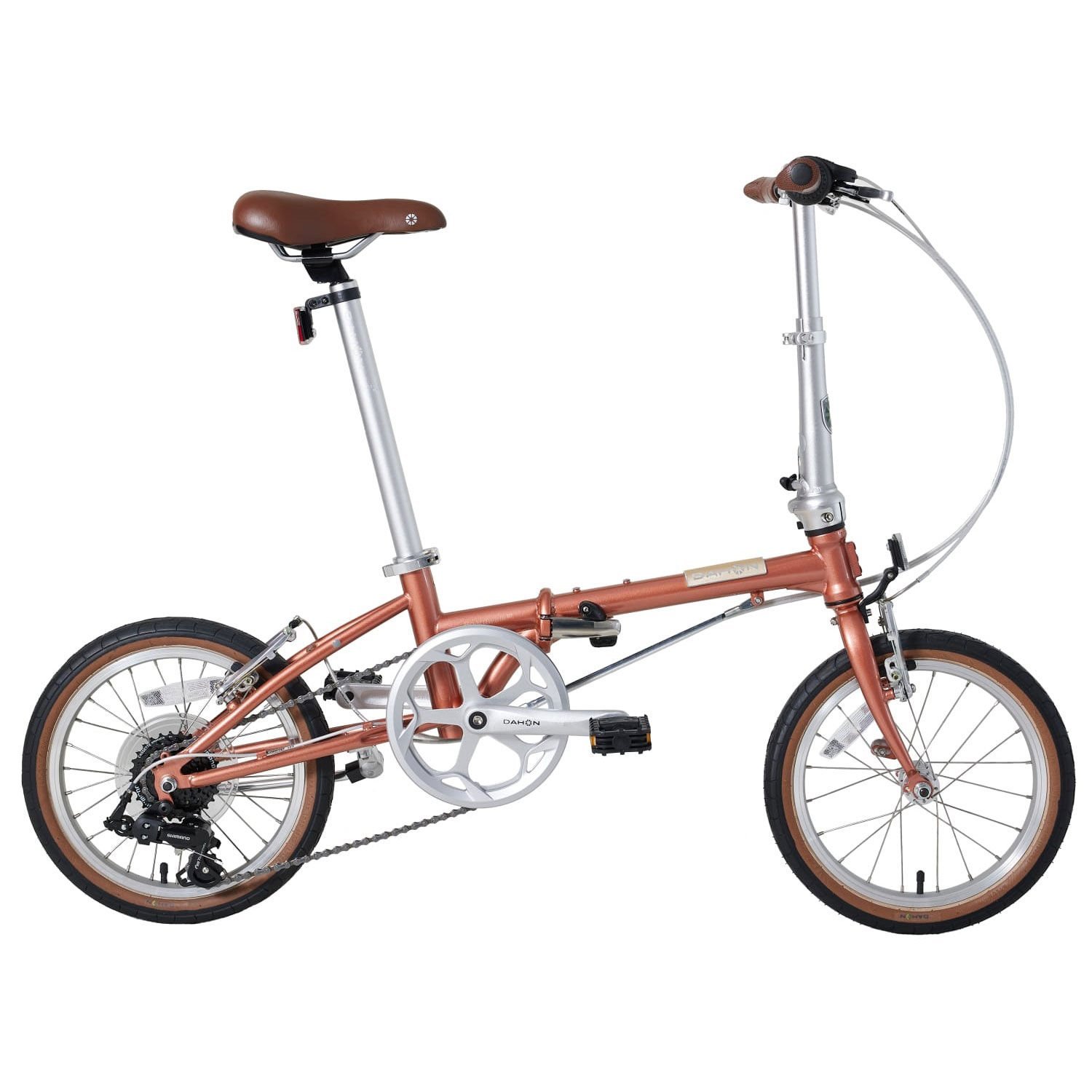 DAHON Boardwalk D7 16'' 7V VB Katlanır Bisiklet - Bakır