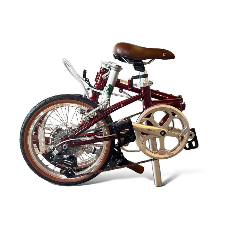DAHON Boardwalk D7 16'' 7V VB Katlanır Bisiklet - Bordo