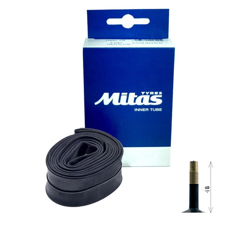Mitas 700x28-45C 28'' Bisiklet İç Lastik 48mm Sibop