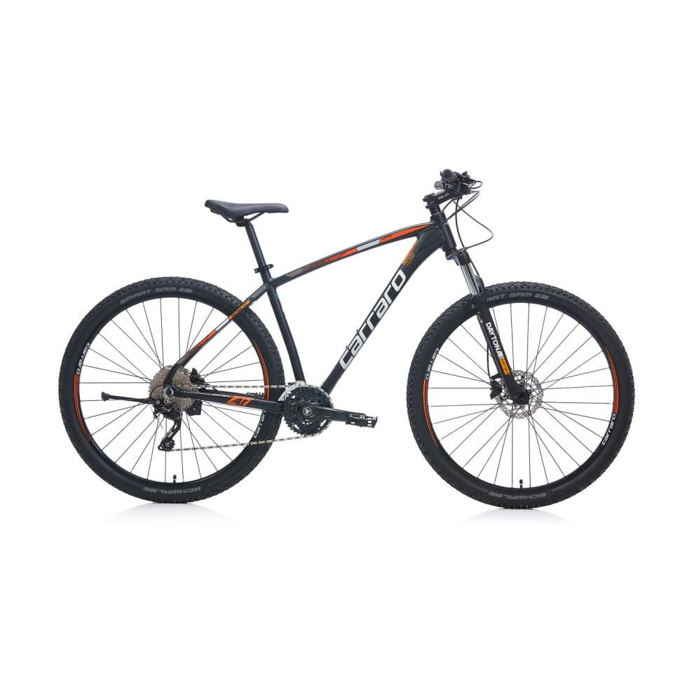 CARRARO Daytona 930 29'' 30V HD Dağ Bisikleti Mat Siyah - Turuncu 44CM