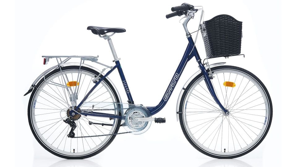 CARRARO Julio 28'' Unisex 21V VB Şehir Bisikleti Metalik Mavi 46CM