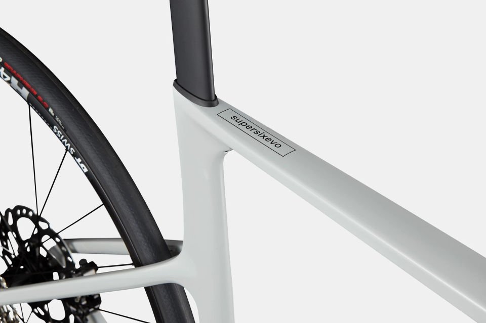 CANNONDALE Supersix Evo 3 105 di2 12SP Karbon Yol Bisikleti Tebeşir Beyazı 54CM