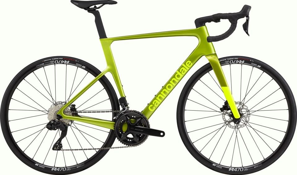 CANNONDALE Supersix Evo 3 105 di2 12SP Karbon Yol Bisikleti Engerek Yeşili 54CM