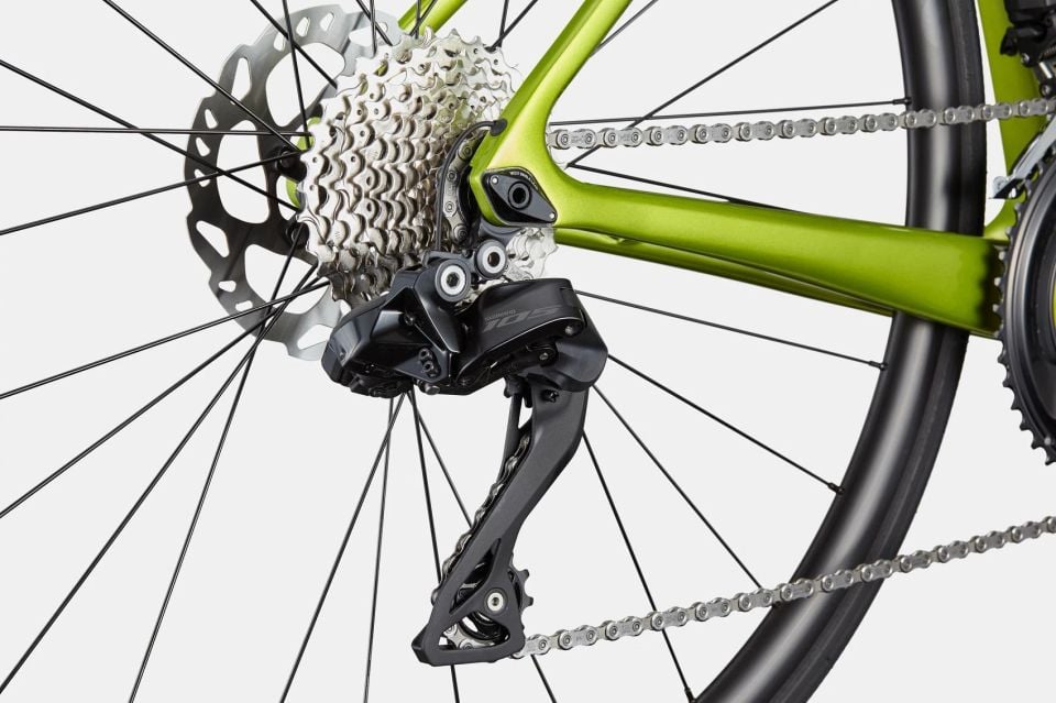 CANNONDALE Supersix Evo 3 105 di2 12SP Karbon Yol Bisikleti Engerek Yeşili 54CM