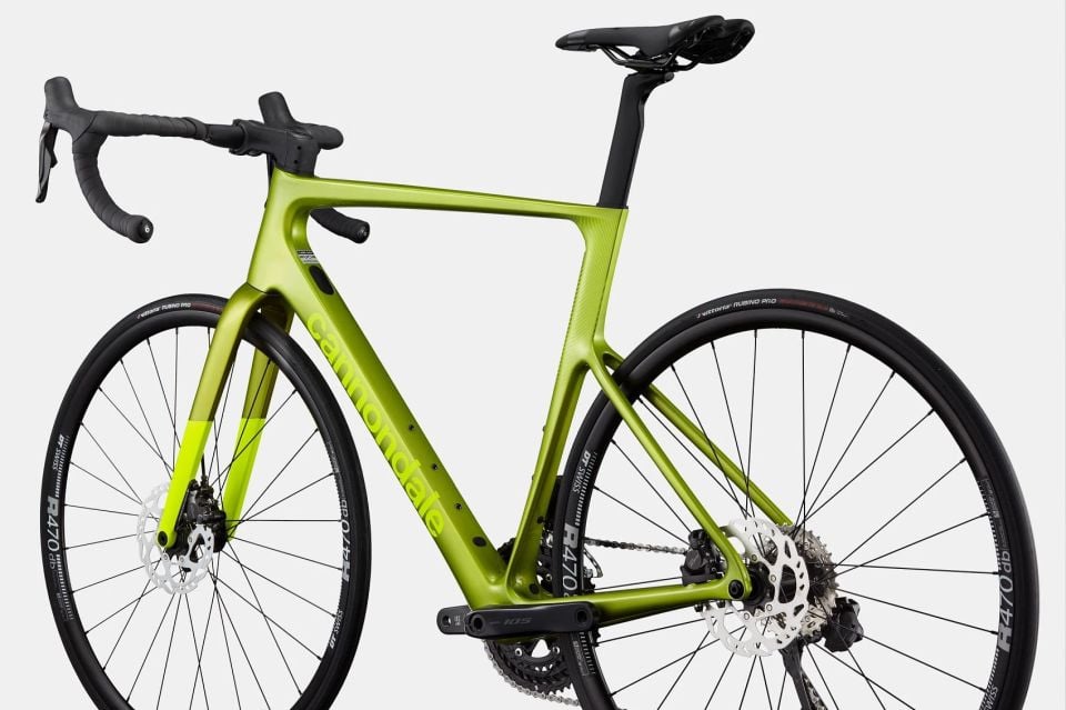CANNONDALE Supersix Evo 3 105 di2 12SP Karbon Yol Bisikleti Engerek Yeşili 54CM