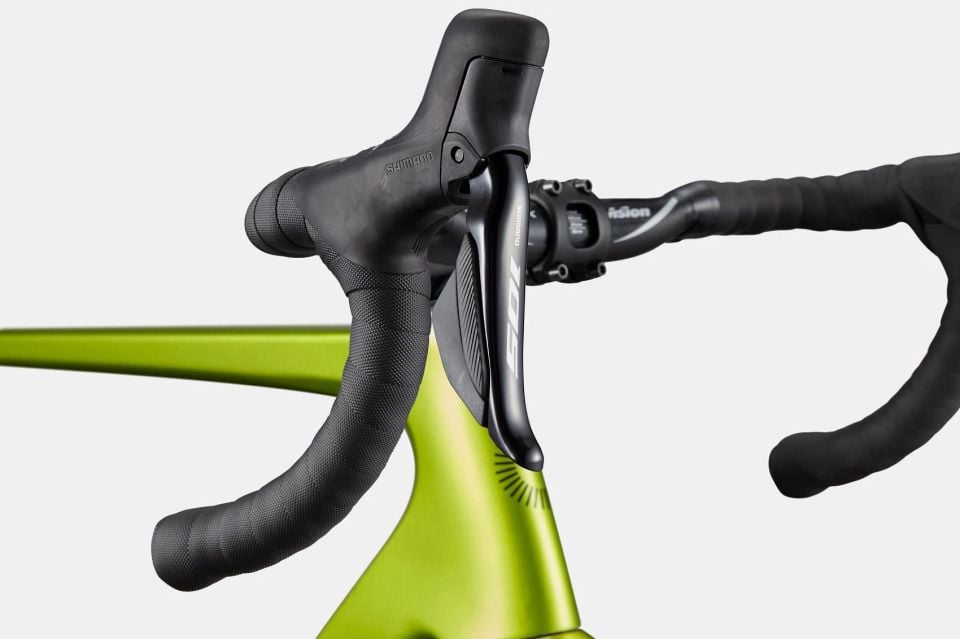 CANNONDALE Supersix Evo 3 105 di2 12SP Karbon Yol Bisikleti Engerek Yeşili 54CM