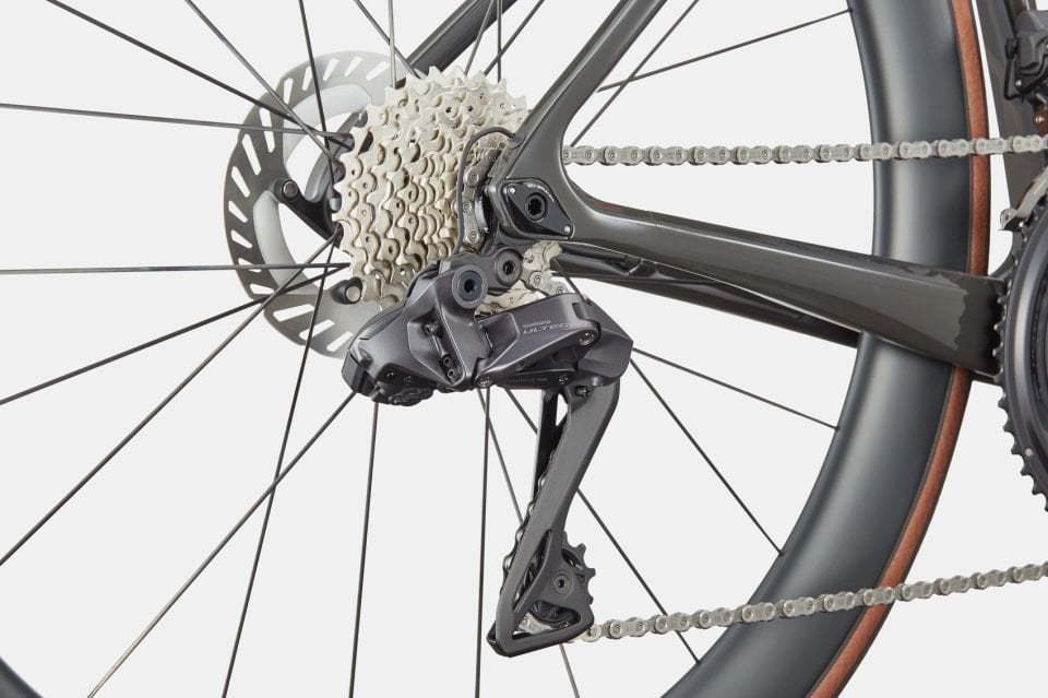 CANNONDALE Supersix Evo HI-MOD CRB 2 Ultegra di2 12SP Karbon Yol Bisikleti Ralli Kırmızı 54CM