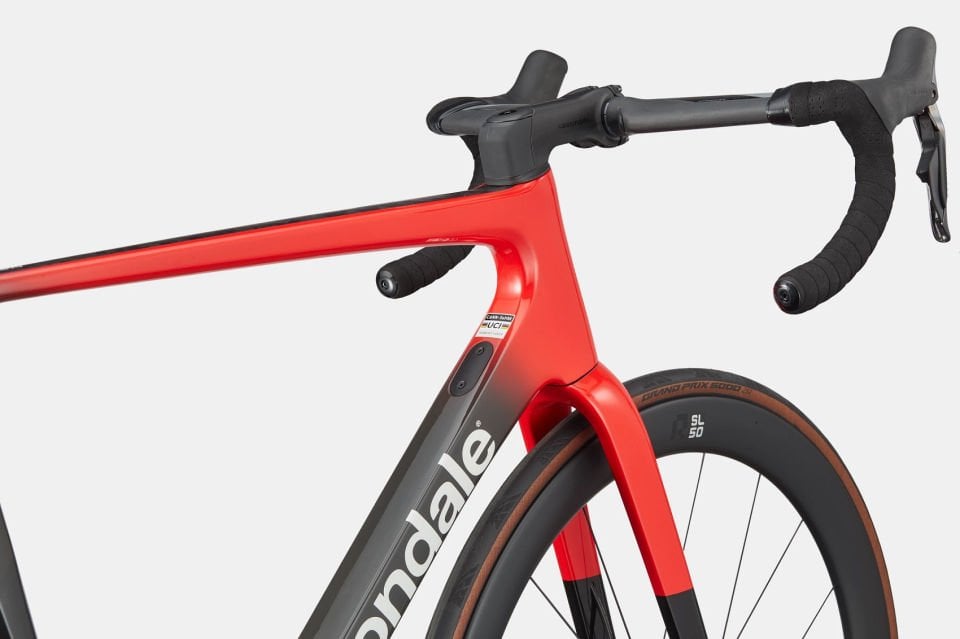 CANNONDALE Supersix Evo HI-MOD CRB 2 Ultegra di2 12SP Karbon Yol Bisikleti Ralli Kırmızı 54CM