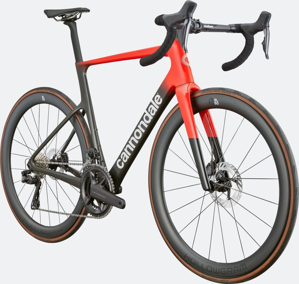 CANNONDALE Supersix Evo HI-MOD CRB 2 Ultegra di2 12SP Karbon Yol Bisikleti Ralli Kırmızı 54CM