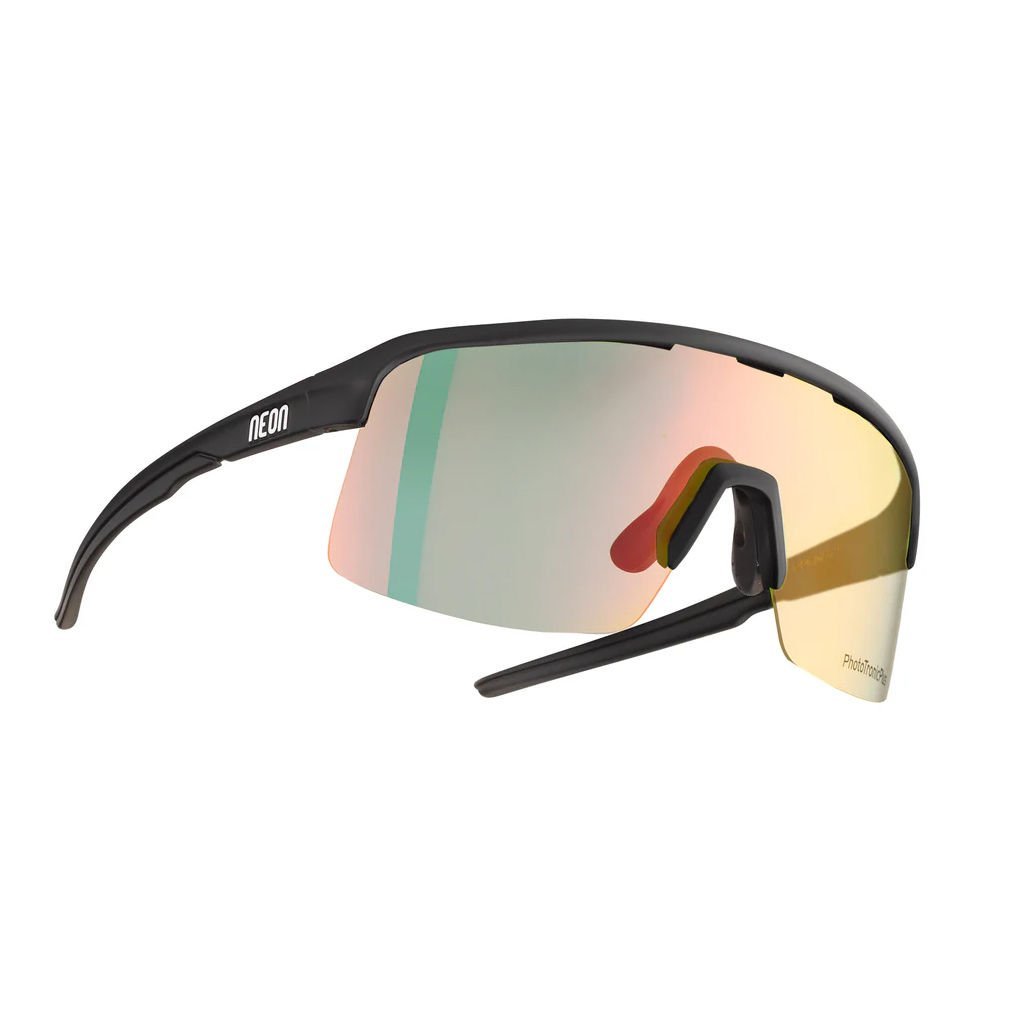 NEON ARROW 2.0 PHOTOTRONIC Kırmızı Lens Bisiklet Gözlüğü Siyah