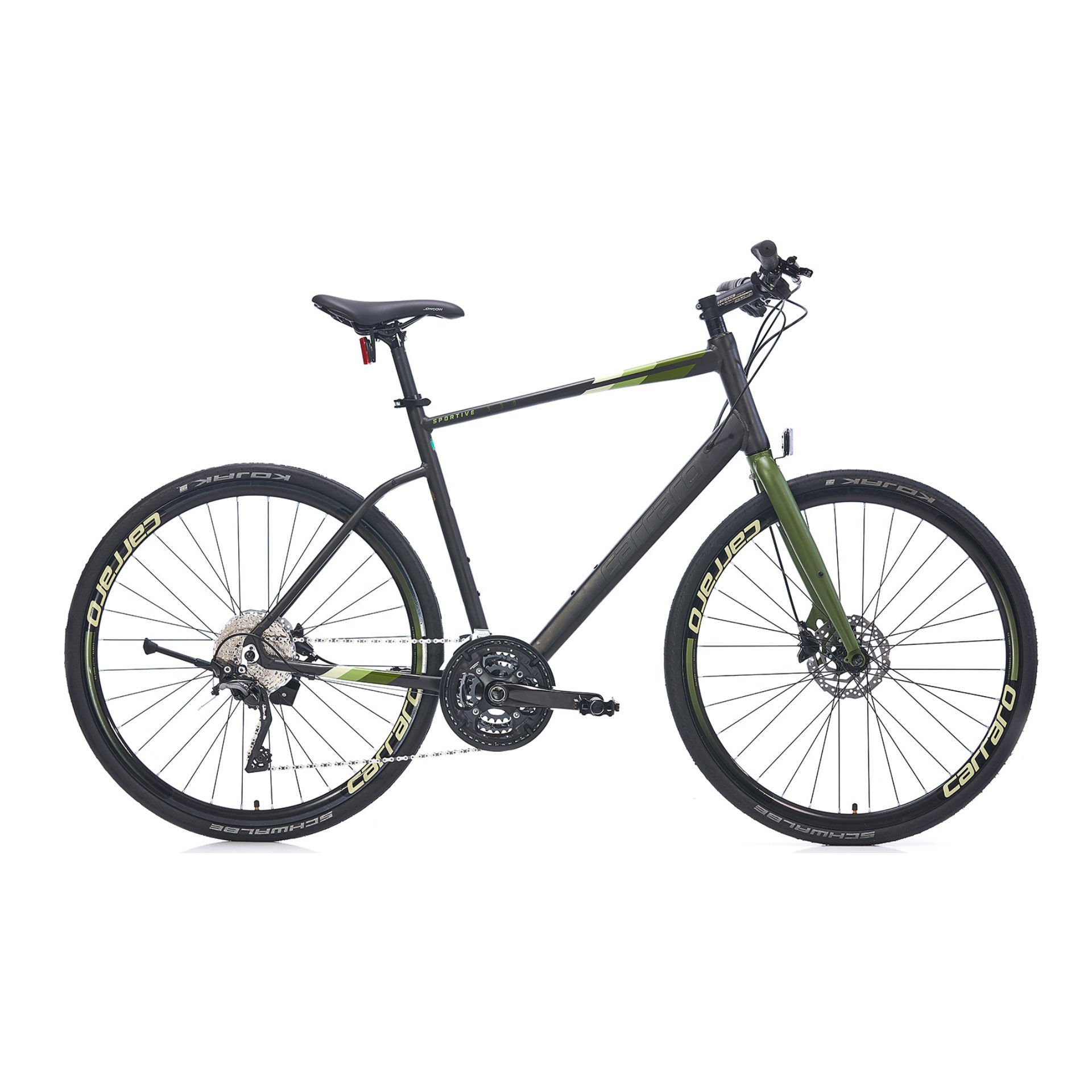CARRARO Sportive 330 28'' 30V XT HD Trekking Bisiklet Mat Koyu Gri - Haki 52CM