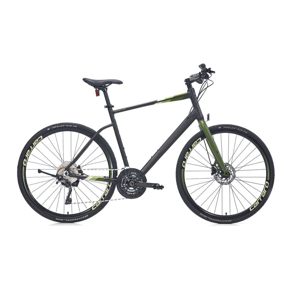 CARRARO Sportive 330 28'' 30V XT HD Trekking Bisiklet Mat Koyu Gri - Haki 52CM