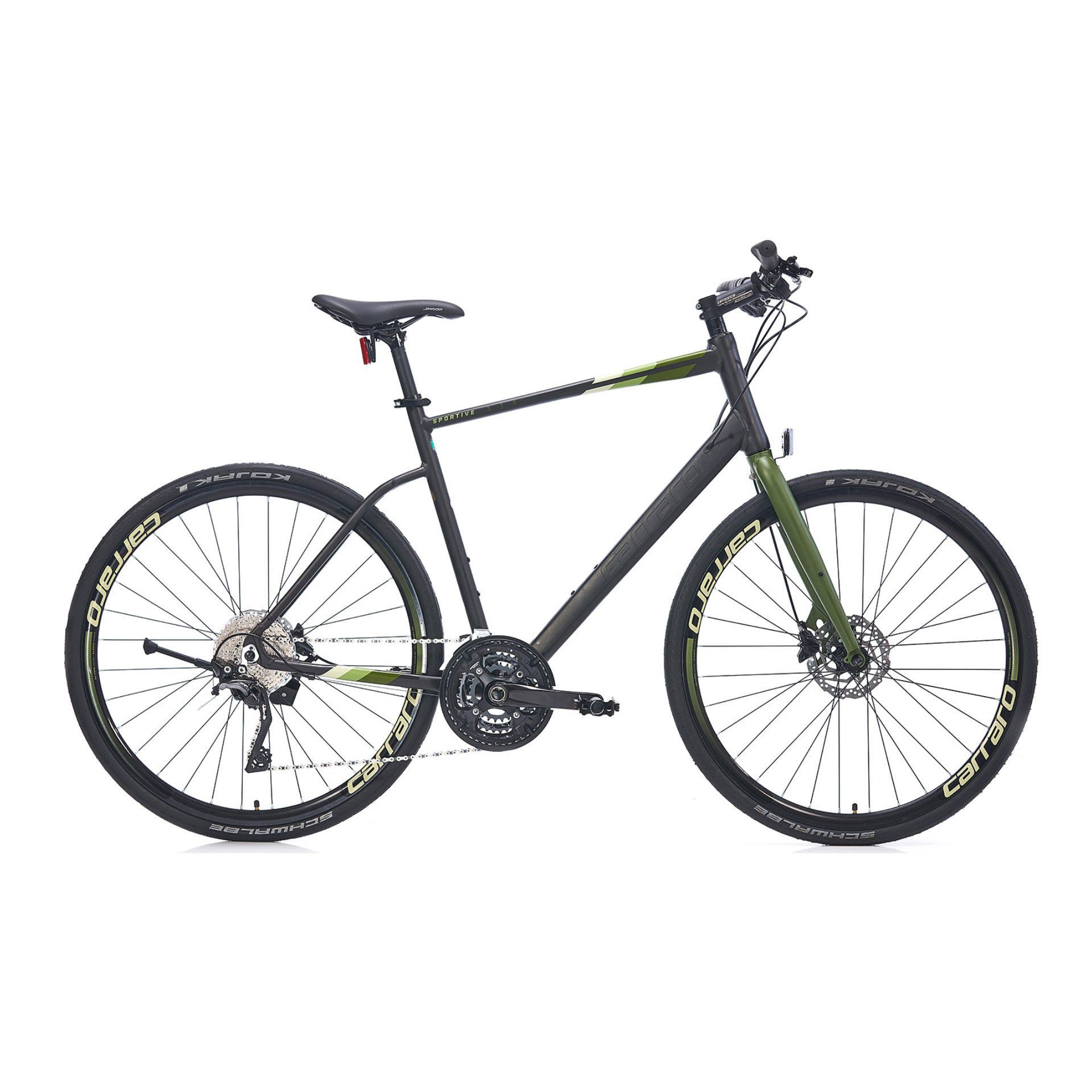 CARRARO Sportive 330 28'' 30V XT HD Trekking Bisiklet Mat Koyu Gri - Haki 48CM