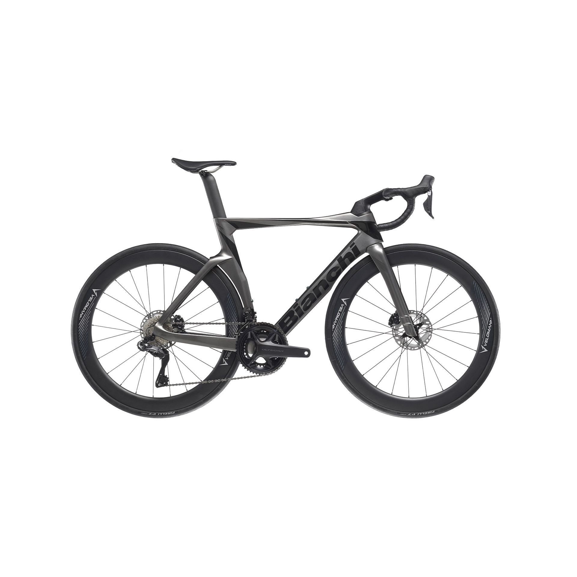 Bianchi OLTRE COMP R8100 Ultegra di2 12Sp Karbon Yol Bisikleti Grafit Gri 50CM