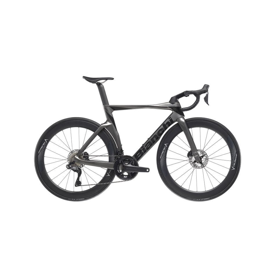 Bianchi OLTRE COMP R8100 Ultegra di2 12Sp Karbon Yol Bisikleti Grafit Gri 50CM