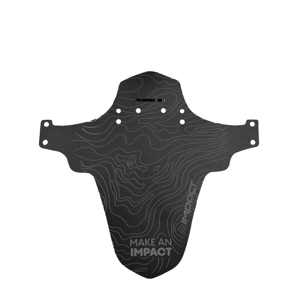 Impact MDE-35 Ön Maşa Çamurluk Siyah - Gri