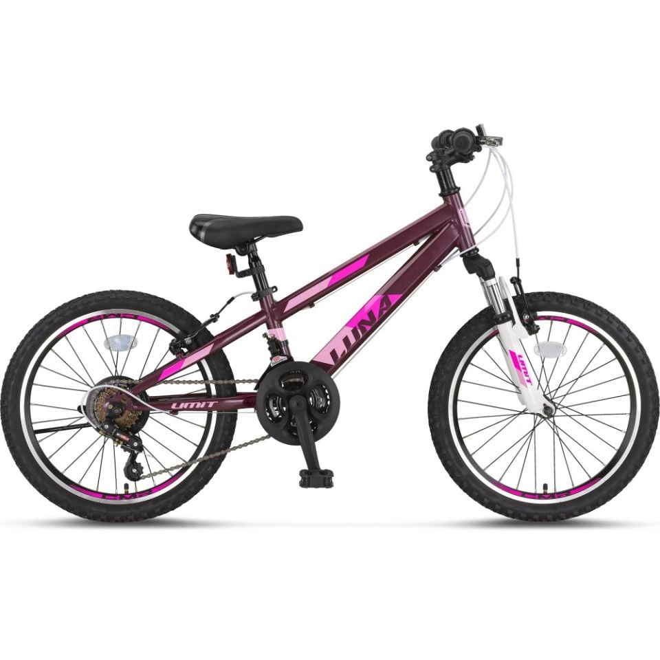 ÜMİT Luna 24'' 21V VB Dağ Bisikleti Mürdüm