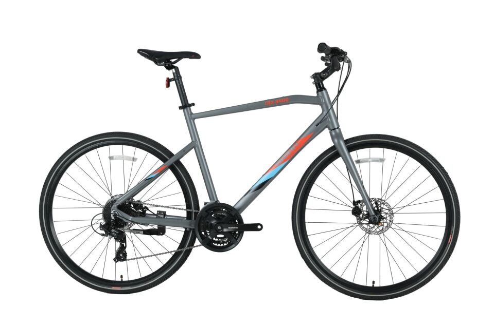 BİSAN TRX 8400 Altus 27V HD Trekking Bisiklet Metalik Gri - Turuncu 52CM
