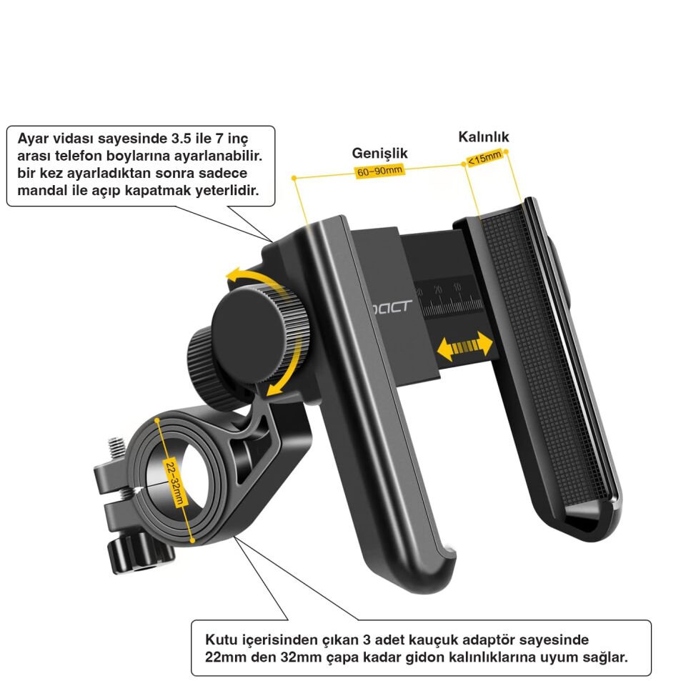 IMPACT KLEMMP Telefon Tutucu